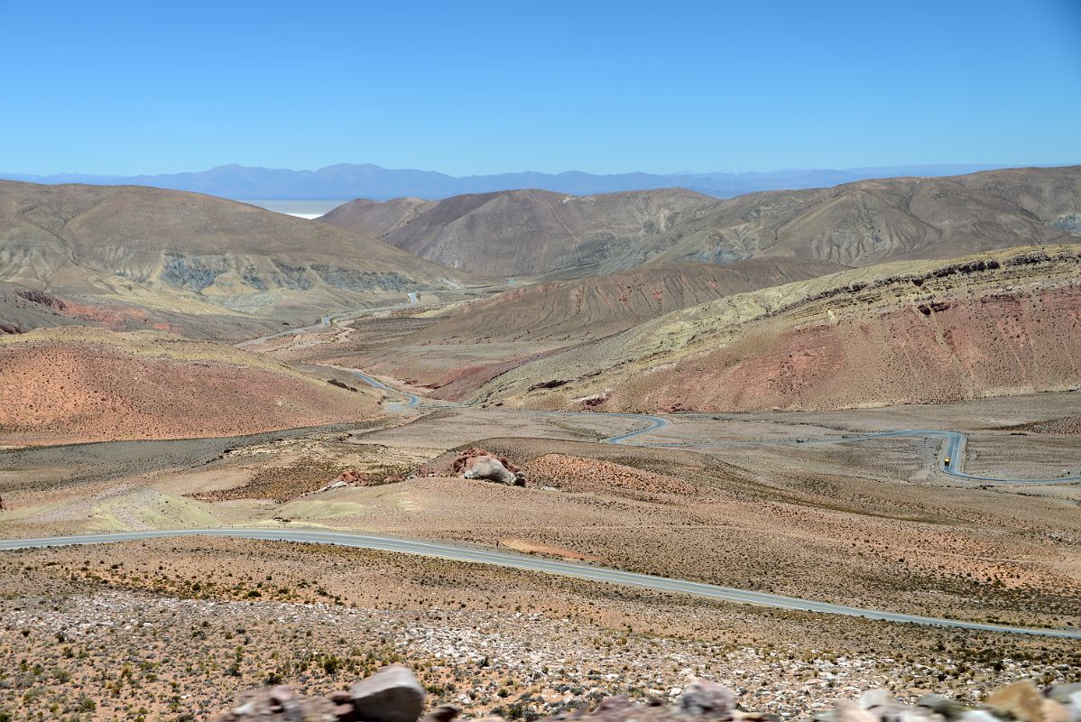 16 Highway 52 Descends Gently Past Colourful Hills Towards Salinas Grandes